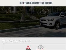 Tablet Screenshot of bigtwo.com